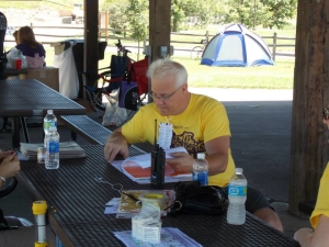 RAGBRAI worker