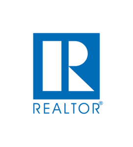 Realtor logo in blue