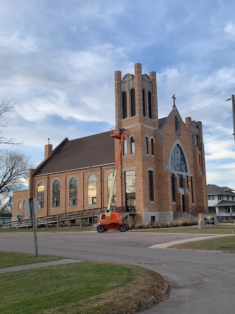 Church in Kingsley Iowa